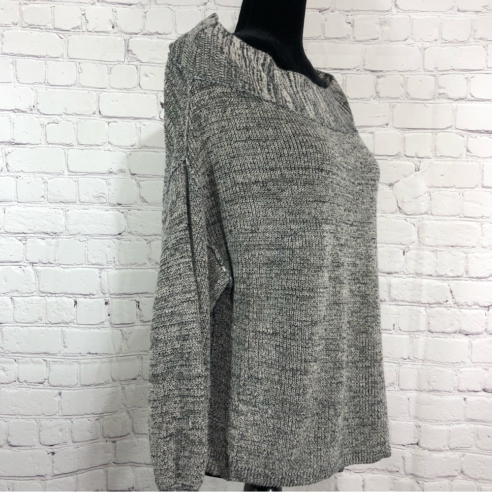 Free people too sweater gray